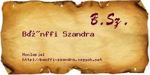 Bánffi Szandra névjegykártya